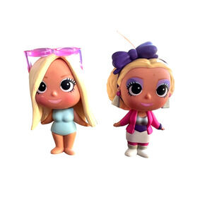 FUNKO Mystery Minis Barbie set of 2 - 1986 Rocker & 1971 Swimsuit Figurines